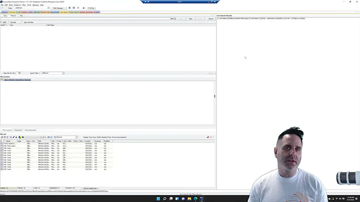 FTK Feature Focus - Episode 31 - Regular Expression Searching (Ikea Breach)