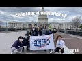 Неделя в Вашингтоне 🇺🇸| CEW - Civic Education Workshop | программа FLEX | VLOG#9