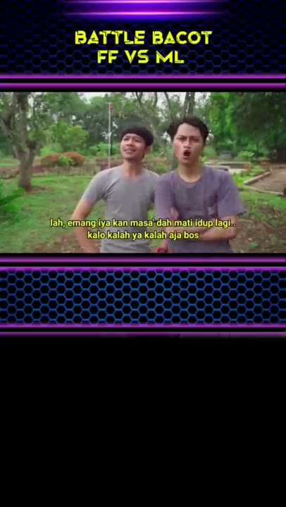 ML VS FF JANGAN NGEHINA KALO DI HINA BALIK GA TERIMA PART 1 #shorts #mobilelegends #freefire