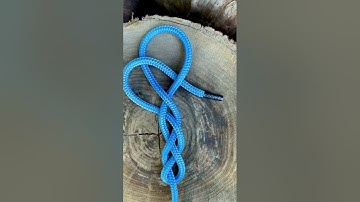 Knot of the Day - Single Rope Braid | Tutorial #shorts (More info in description)