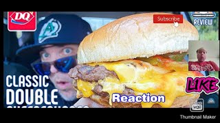 Reaction to Dairy Queen® Classic Double Cheeseburger Review! | Is DQ selling TOP TIER Burgers?