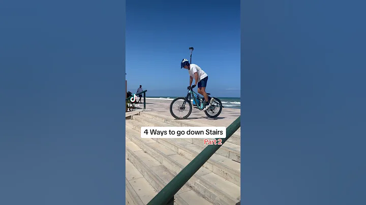 4 Ways to go down the stairs part 2 #shorts
