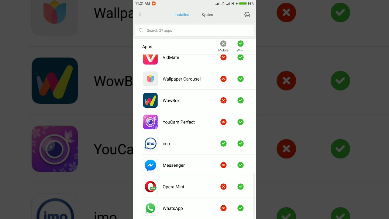 How to Background Data Restriction On OFF