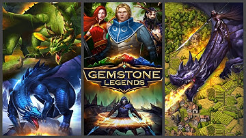 Gemstone Legends - tactical RPG adventure game (Gameplay Android)