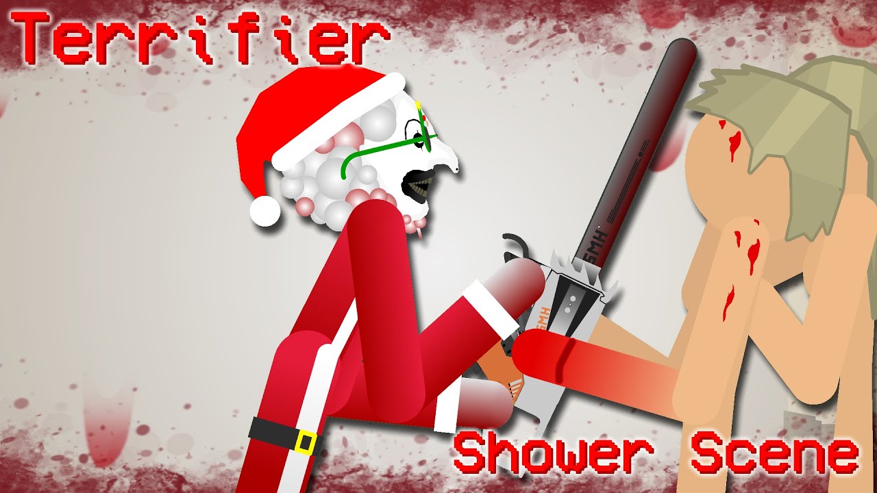 Terrifier 3 The Shower Scene | Stick Nodes Animation