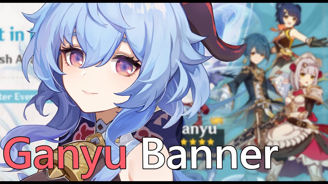 Ganyu Banner, Amos Bow + My Artifact Genshin Impact