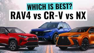 2024 Toyota RAV4 Hybrid VS Honda CRV Hybrid VS Lexus NX 350h || Good, Better & Best