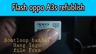 flash oppo a3s refublish