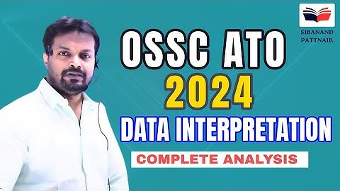 OSSC ATO 2024 PRELIMS Solution | DI | OSSC Assistant Training Officer | OSSC CTS | OSSC CGL