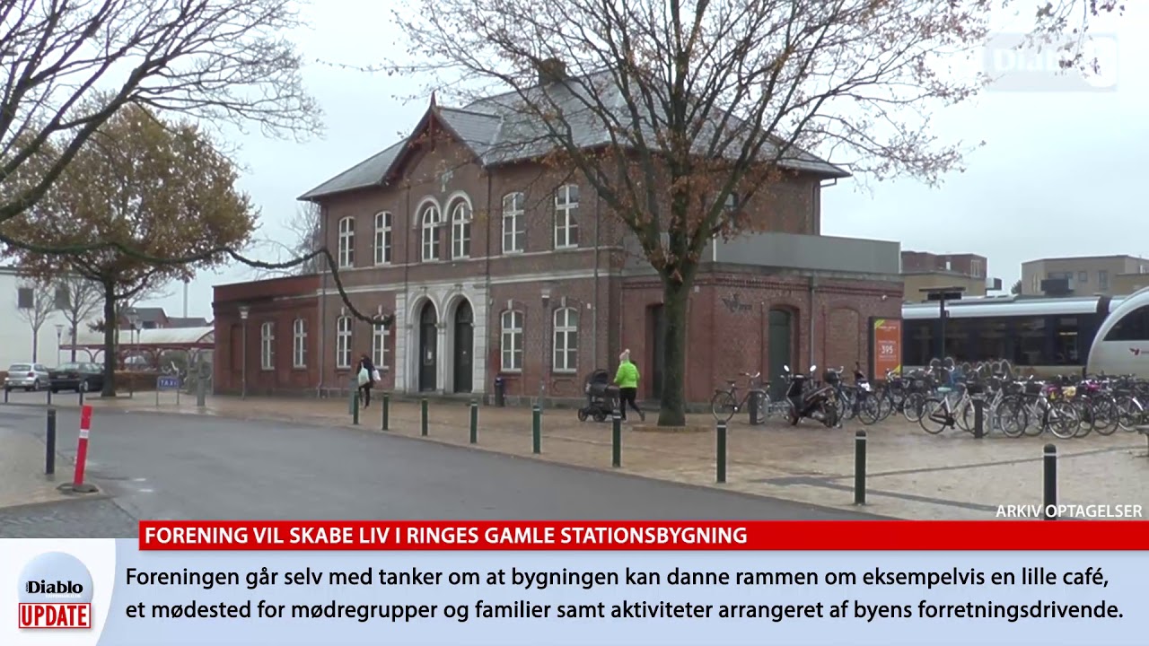 Diablo Update  - Forening vil skabe liv i Ringes gamle stationsbygning