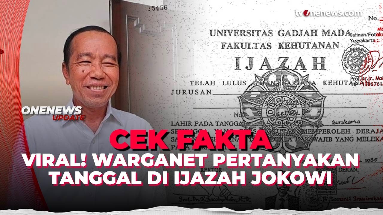UGM Akui Tak Pernah Legalisir Ijazah Jokowi, Benarkah? | OneNews Update