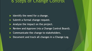 Managing Cost Changes and Corrective Actions