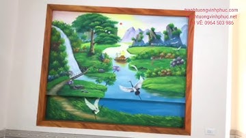 VẼ TRANH 3D TẠI PHÚ XUYÊN - ĐẠI TỪ - THÁI NGUYÊN 0964 503 986