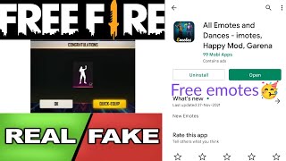 All Emotes and Dances app real or fake | free emotes | Garena free fire | Tech Lover DK screenshot 4