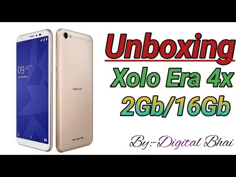 UNBOXING XOLO ERA 4X||2GB/16GB||PRICE:-5555||SMARTPHONE KA BAAP