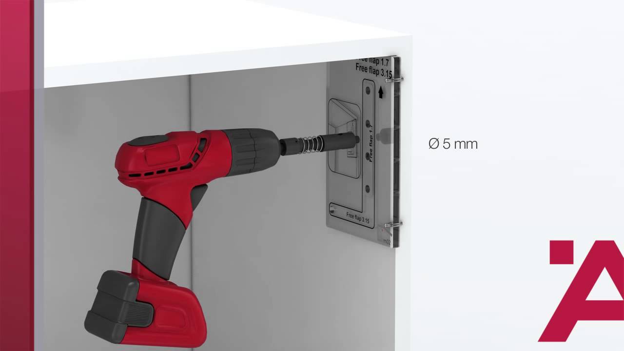 Hafele Türkiye | Free Flap Montaj Şablonu