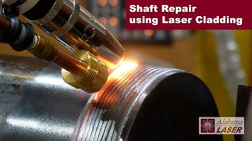 Laser cladding - shaft repair