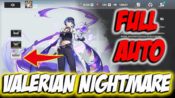 [wide] FULL AUTO! Valerian NIGHTMARE in Anisync Echoes | Etheria: Restart Guide