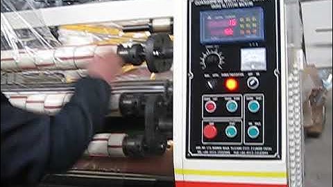 How to install BOPP tape jumbo roll (I)