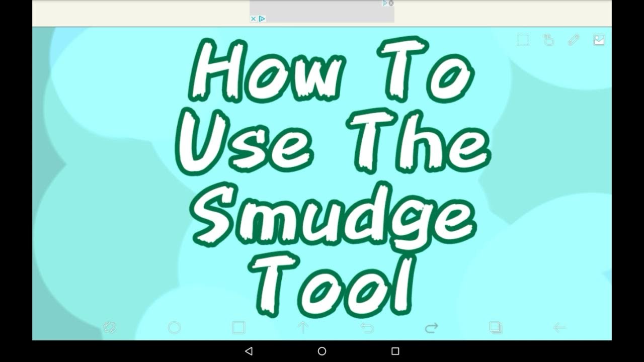 How To Use The Smudge Tool Ibis Paint X YouTube