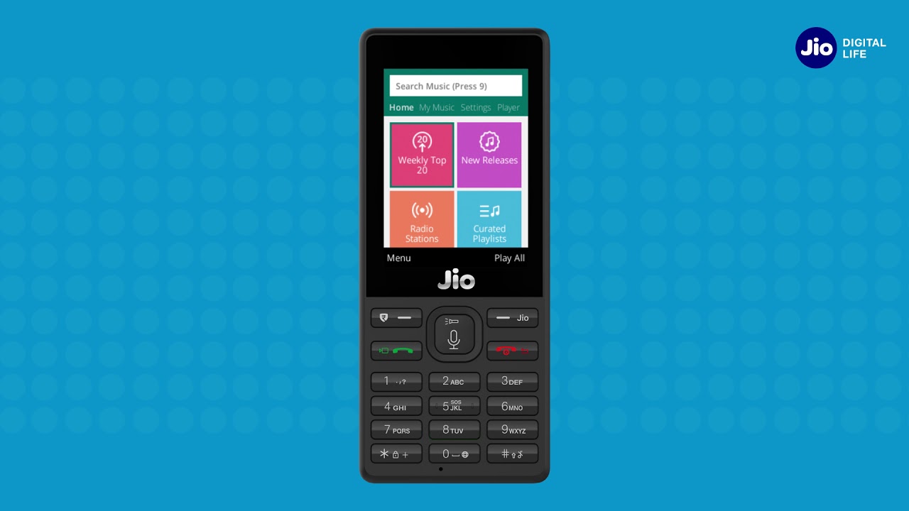 How to Set JioTunes in JioPhone (Bengali) | Reliance Jio