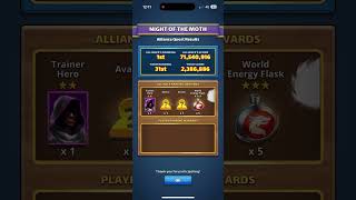 Empires Puzzles, Alliance Quest Night Of The Moth Event Results We Are The Champ