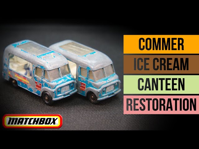 ミニカー　マッチボックス No.47 ICE CREAM SHOP Vintage Matchbox Lesney No.47 Commer Ice Cream Canteen | eBay
