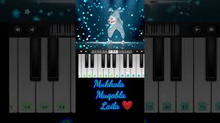 Mukkala Muqabla Laila | Hum Se Hai Muqabla | Piano Tutorial | Short Video | Shorts Ytshorts Music
