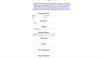 SubContractor How-To-Video