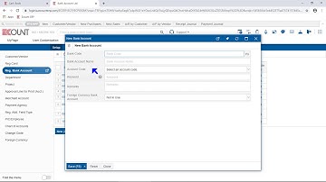 [ECOUNT Basic] Accounting - Setup - Reg. Bank Account