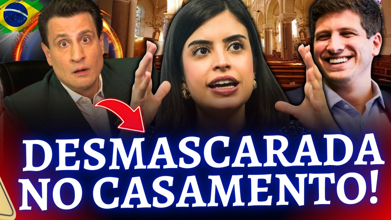 Tabata Amaral é desmascarada no seu próprio casamento!