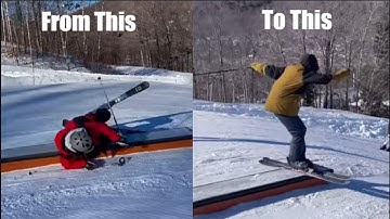 How to slide a box sideways on skis tutorial