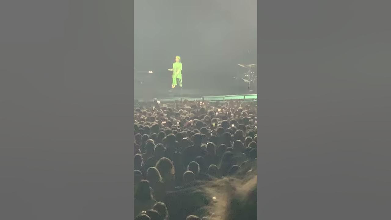🕷Билли сказала спасибо по русски?!🤯🤯Концерт Billie Eilish в Санкт ...