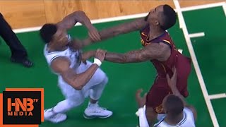 Marcus Smart & Jr Smith Skirmish, Double Technical, Jr Flagrant Foul Celtics Vs Cavaliers Game 2