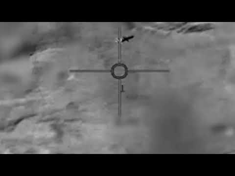 Footage from the interception of the cruise missile by the "Adir" plane