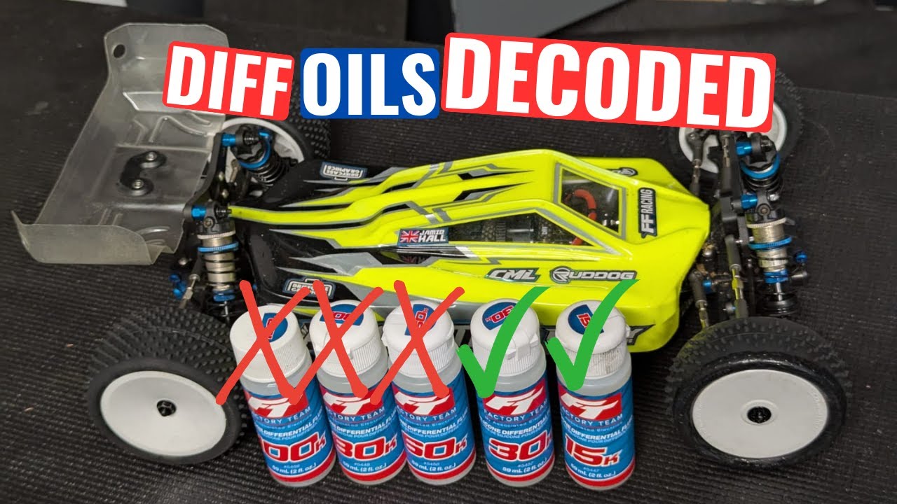 How To Choose The Perfect 4wd Diff Oils: RC Car Setup