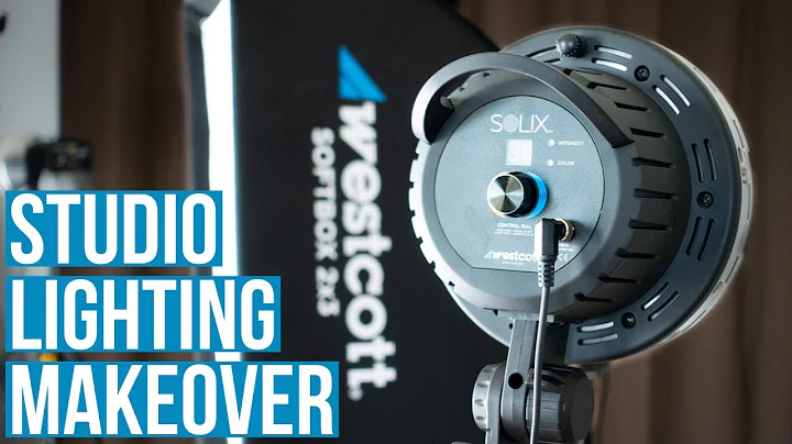 Studio Makeover 2021! Westcott Solix LED Lights