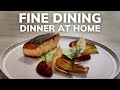 Fine dining CRISPY SKIN SALMON recipe | Learn To Cook At Home