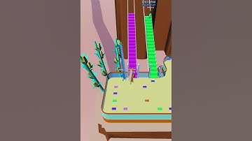 Bridge Race - Level 44 - KEKO IPAD GAMEPLAY Android ios