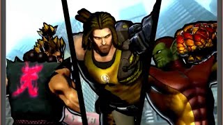 Ultimate Marvel vs Capcom 3: Spencer, Akuma, and Super Skrull arcade playthrough
