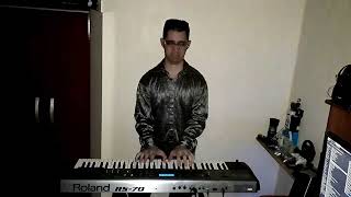 Video thumbnail of "El Mix SALSA de EDDIE SANTIAGO de 18 MINUTOS (10 Canciones) PIANO COVER en 1 SOLA TOMA by MaestrOnel"