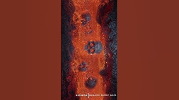 D&D | Helljaw Cavern Part 1 No Grid | Animated Battle Maps