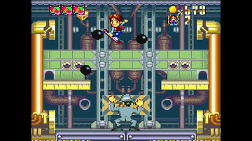 Super Back to the Future 2 Translated to English for First Time Level 3-3 SNES Japan Michael J Fox