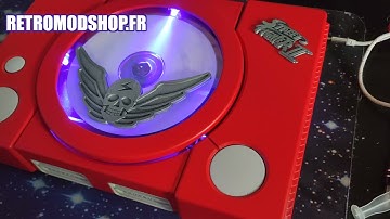 PS1 MOD Custom - Led - Glass Cover - Street Fighter II Mr Bison / Vega  Edition by Retromodshop
