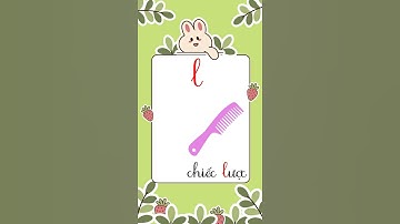 Dạy bé học chữ cái Tiếng Việt| chữ L #youtubeshorts #behocchucaitiengviet #daybehocchucai
