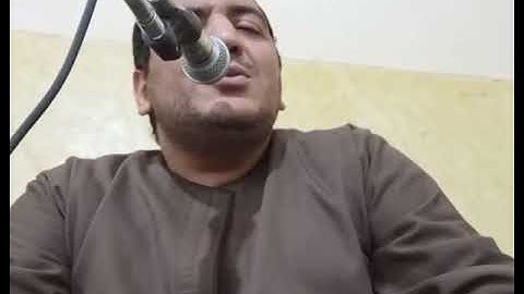 الشيخ مكرم مكى أبوغابة أواخر سورة الزمر وأول سورة غافر