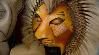 Lion King cast shows off unique, hand-painted puppet costumes