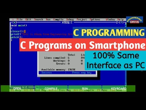 How to Practice C Programs on Smartphone ?