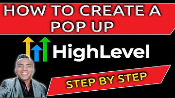 How to Create a Pop Up in GoHighLevel