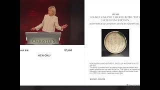 #00361 Christie’s New York Chinese Archaic Bronze & Ceramics,(2), 21/9/2023, 佳士得纽约秋拍青铜器，陶，瓷器